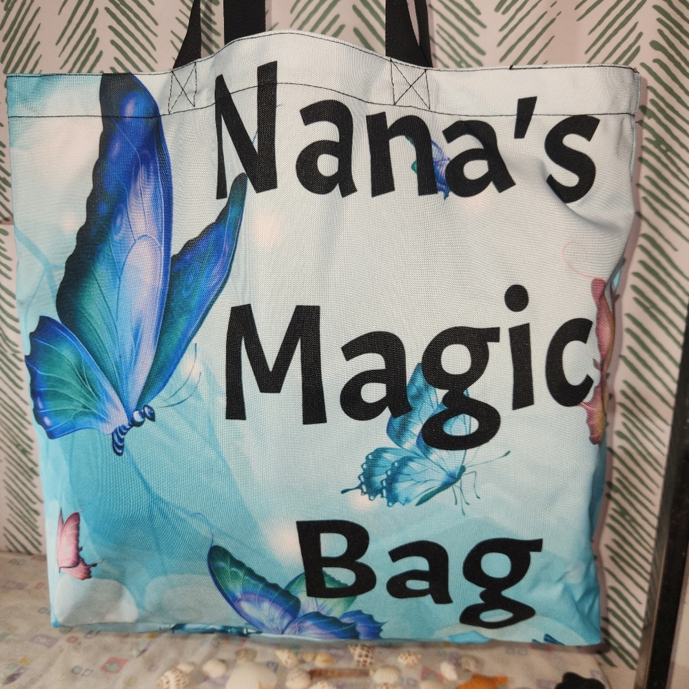 Nana's Magic Bag - Blue Butterflies2